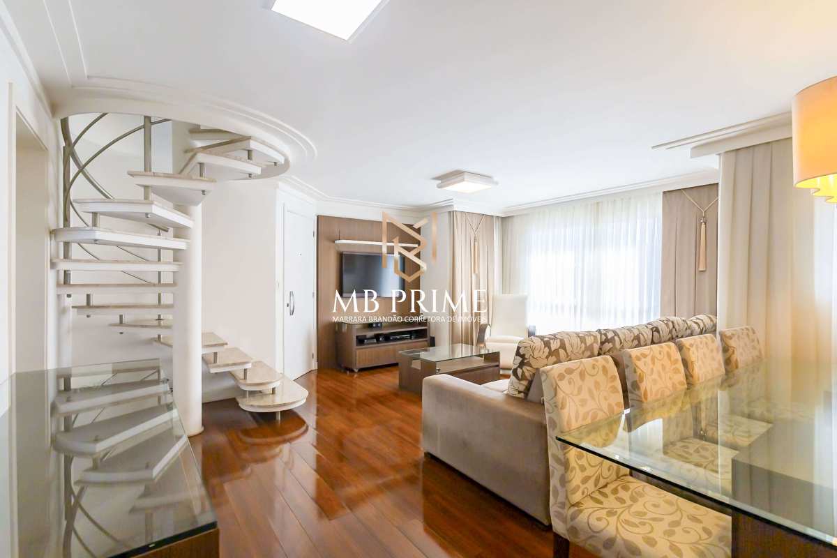 COBERTURA DUPLEX,2 SUÍTES,2 VAGAS DE GARAGEM -JARDIM BOTÂNICO CURITIBA -PR - MB Prime Imóveis  Marrara Brandão Corretora de Imóveis
