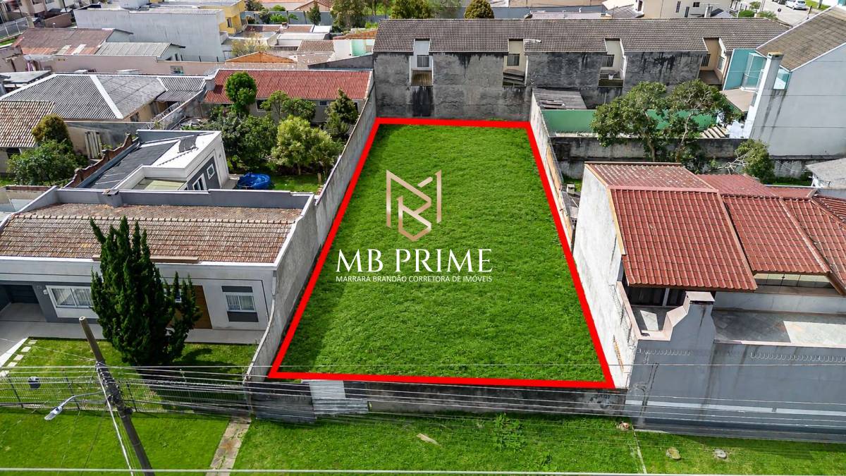 Terreno 585m² ZR3 no Bairro Guaíra - Curitiba - MB Prime Imóveis Marrara Brandão Corretora de Imóveis