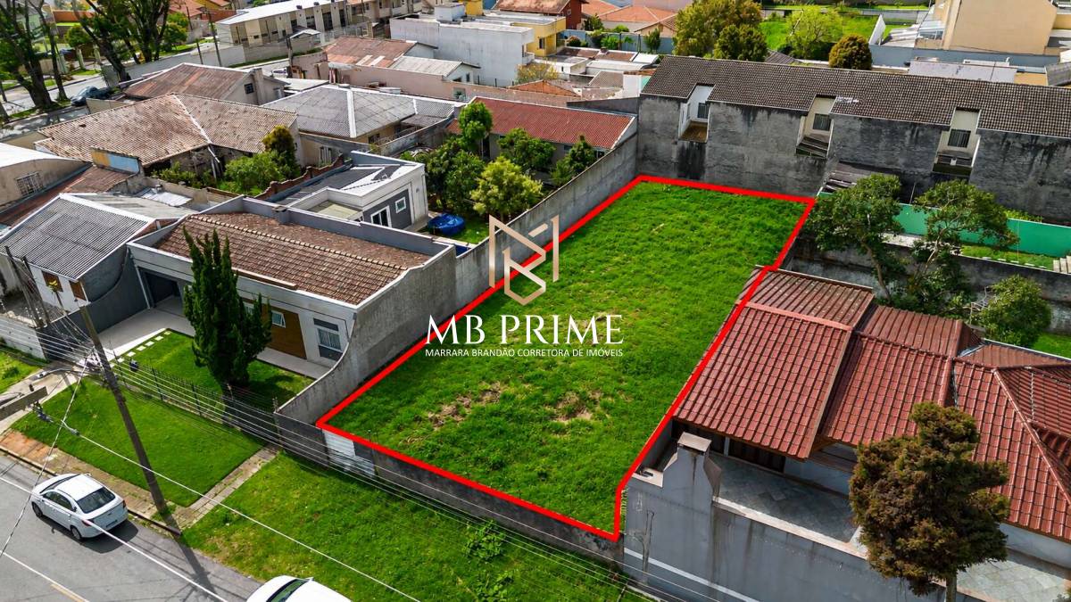 Terreno 585m² ZR3 no Bairro Guaíra - Curitiba - MB Prime Imóveis  Marrara Brandão Corretora de Imóveis